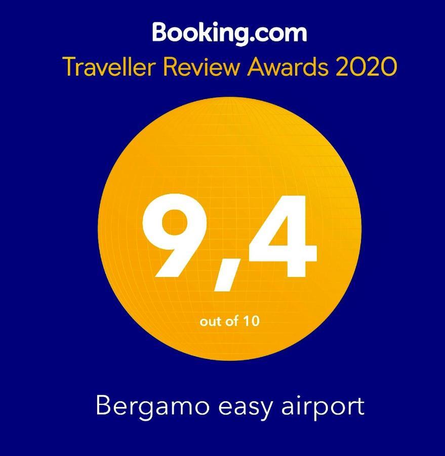 Bergamo Easy Airport Sleep&Fly Parking Leilighet Eksteriør bilde